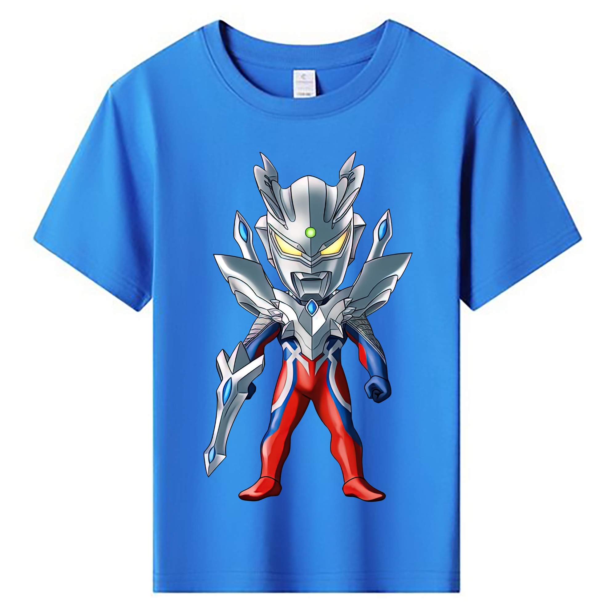 （画像用） ウルトラマン Ultraman 綿100％キッズTシャツ（フロントプリント）